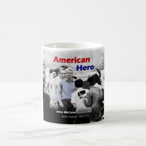 POW John McCain American Hero Coffee Mug