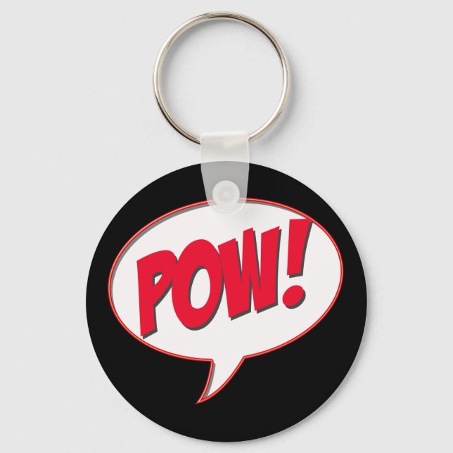 Pow! Keychain (Front)
