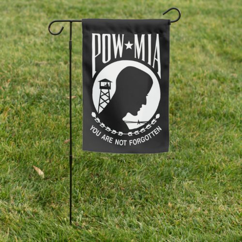 POW MIA American Military Heroes Prisoners of War Garden Flag