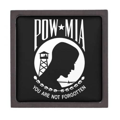 POW MIA American Military Heroes Prisoners of War Gift Box