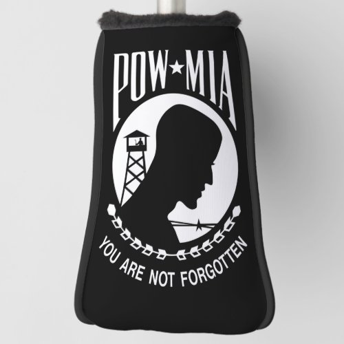 POW MIA American Military Heroes Prisoners of War Golf Head Cover