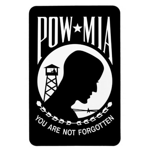 POW MIA American Military Heroes Prisoners of War Magnet
