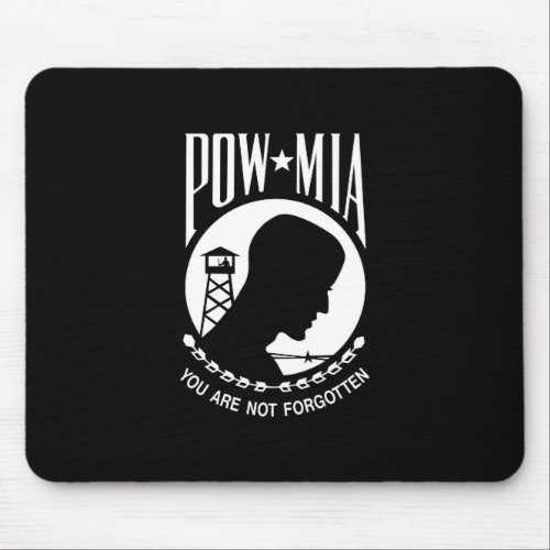 POW MIA American Military Heroes Prisoners of War Mouse Pad