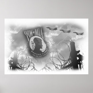 Pow Mia Art & Framed Artwork | Zazzle