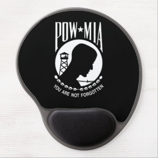 POW MIA Flag: Missing Soldiers of Vietnam War, WW2 Gel Mouse Pad