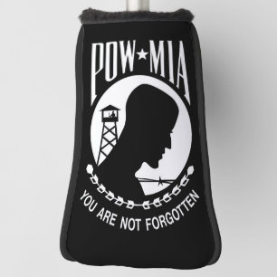 POW MIA Flag: Missing Soldiers of Vietnam War, WW2 Golf Head Cover