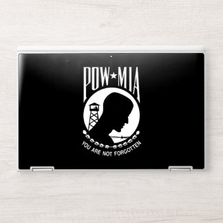POW MIA Flag: Missing Soldiers of Vietnam War, WW2 HP Laptop Skin