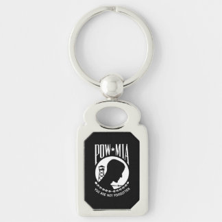 POW MIA Flag: Missing Soldiers of Vietnam War, WW2 Keychain