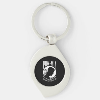 POW MIA Flag: Missing Soldiers of Vietnam War, WW2 Keychain