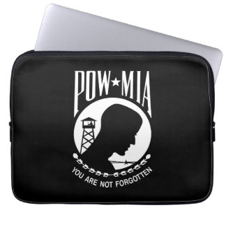 POW MIA Flag: Missing Soldiers of Vietnam War, WW2 Laptop Sleeve