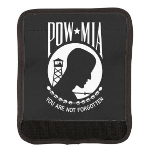 POW MIA Flag: Missing Soldiers of Vietnam War, WW2 Luggage Handle Wrap