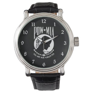 POW MIA Flag: Missing Soldiers of Vietnam War, WW2 Watch