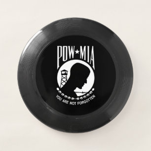 POW MIA Flag: Missing Soldiers of Vietnam War, WW2 Wham-O Frisbee