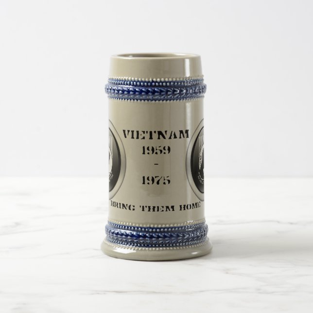POW_MIA_Flag_Orb_Icon__500px__Copyright___2006_... Beer Stein (Center)