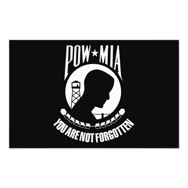 POW-MIA flag Photo Print (Front)