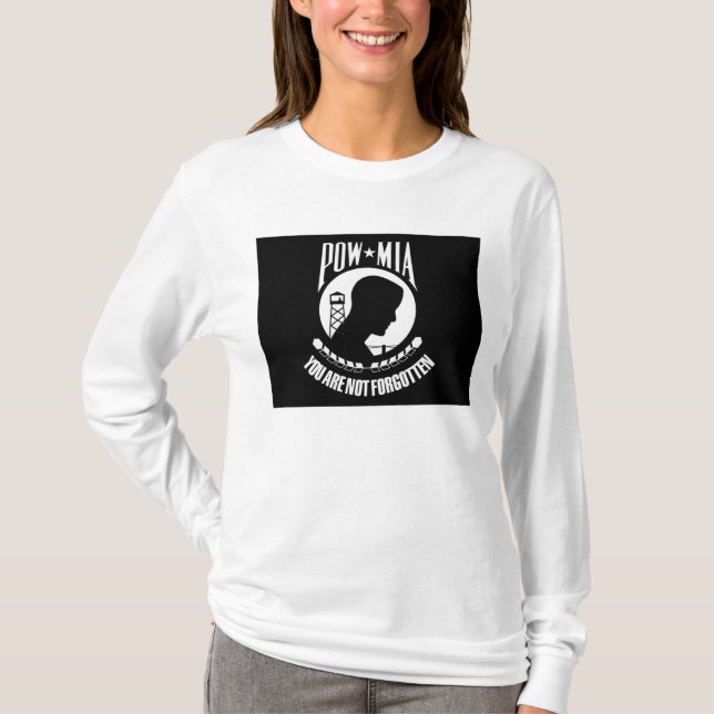 POW-MIA flag T-Shirt (Front)