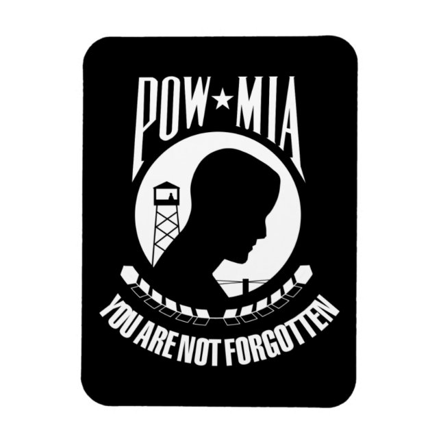 POW - MIA Flexable Magnet (Vertical)
