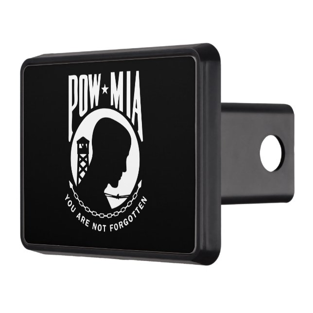 POW MIA  HITCH COVER (Left)