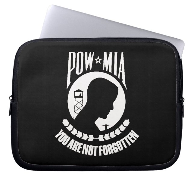 POW MIA Laptop Sleeve" Laptop Sleeve (Front)