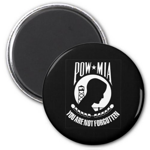 POW _ MIA Magnet