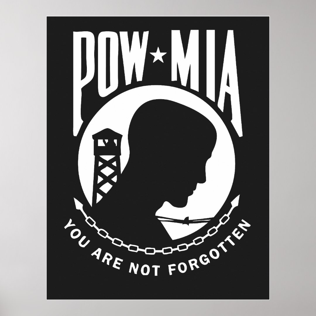 POW MIA Poster | Zazzle