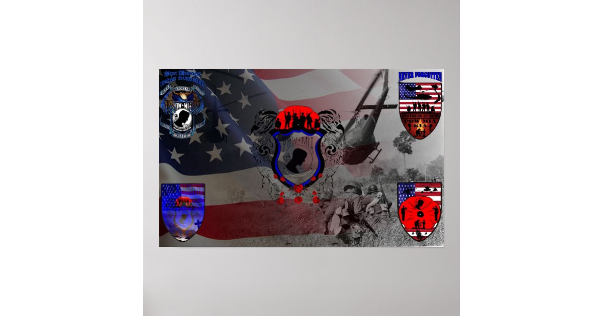 POW-MIA Poster | Zazzle