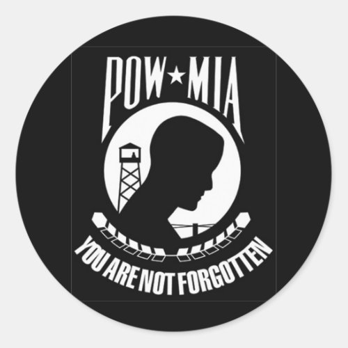 POW _ MIA Sticker