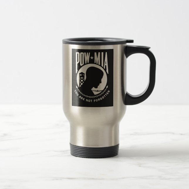 POW MIA Travel Mug (Right)