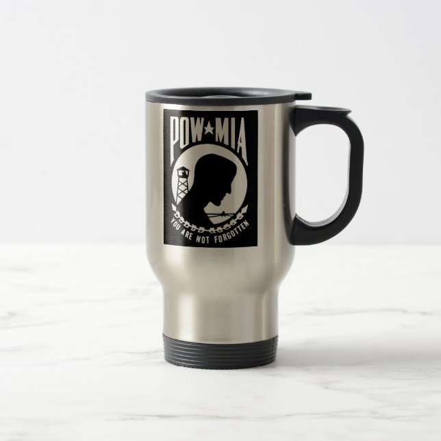 POW MIA TRAVEL MUG (Right)
