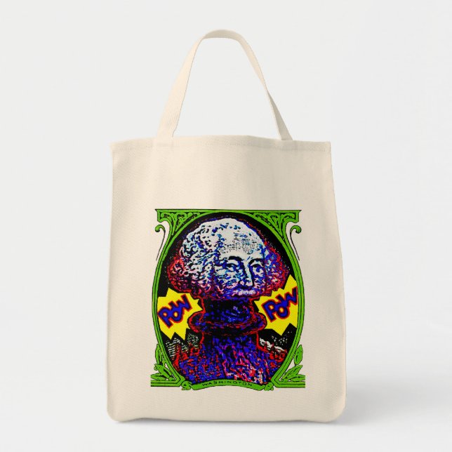 POW!! Money blows up Tote Bag (Front)