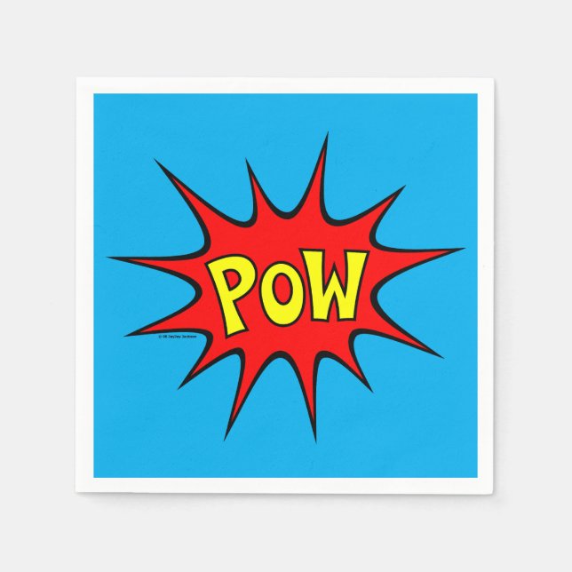 Pow! Napkins (Front)