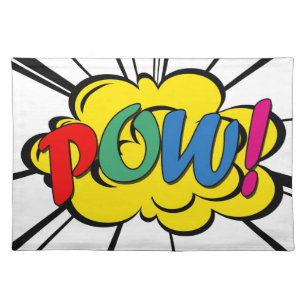 Pow! Placemat