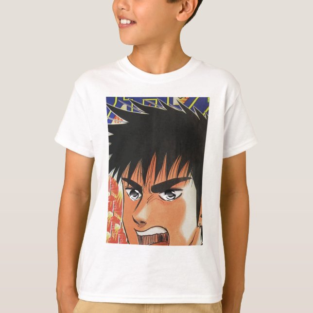 POW, POW, POW . . . Manga, Japanese comic figure T-Shirt (Front)