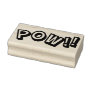 POW!! Rubber Art Stamp