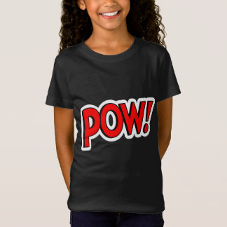 POW! Screwball Graphics Black T-Shirt