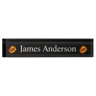 Pow Superhero Fight Name Plate