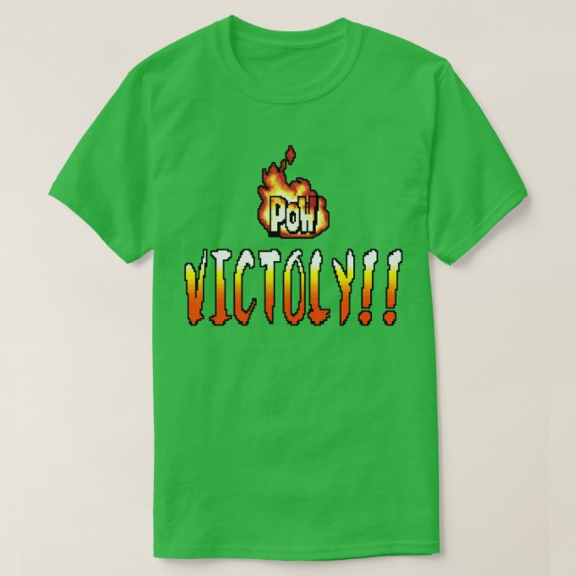 Pow VICTOLY T-Shirt (Design Front)