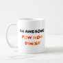 pow wow dancer, awesome coffee mug