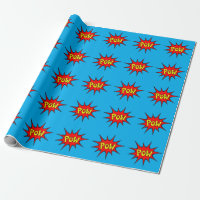 POW! WRAPPING PAPER