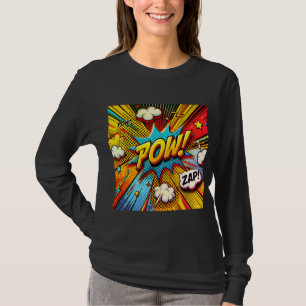 POW! ZAP! Comic Action Words – Fun and Bold design T-Shirt