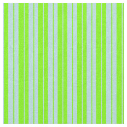 Powder Blue and Green Pattern of Stripes Fabric