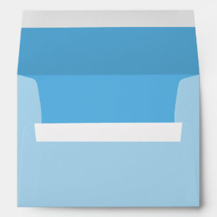 Powder Blue Background Color Customize This! Envelope
