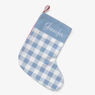 Powder Blue Buffalo Plaid Pattern Name Farmhouse