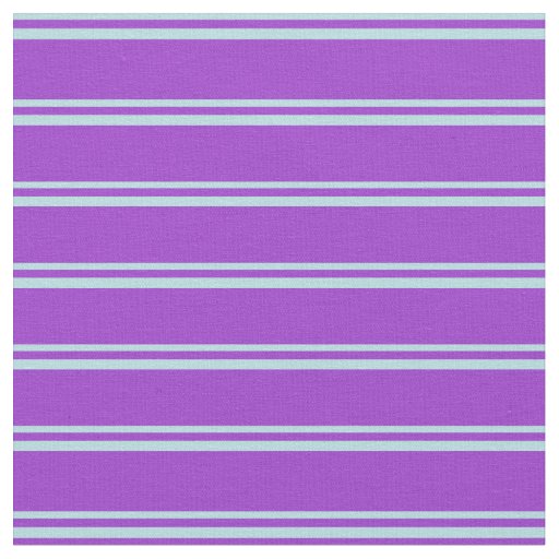 Powder Blue & Dark Orchid Lined Pattern Fabric