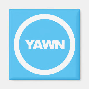 Powder Blue Dorm Fridge Magnet