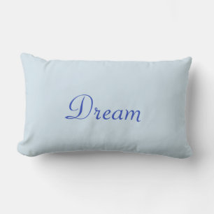 Powder blue Dream lumbar pillow