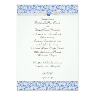 Powder Blue Wedding Invitations 5