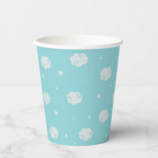 Powder Blue - In The Clouds Paper Cup