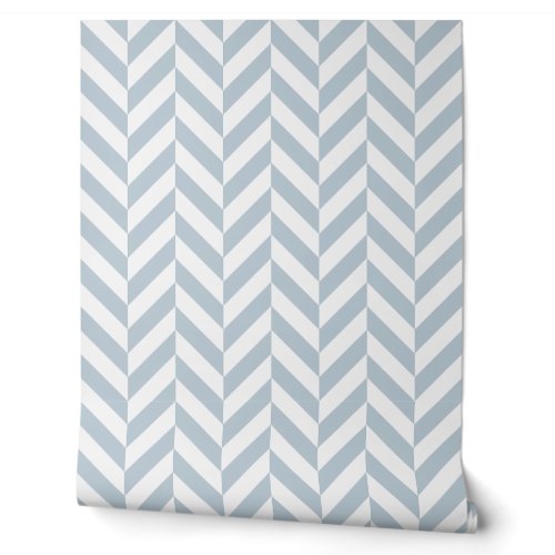 Powder Blue Jumbo Herringbone Wallpaper Powder Blue Jumbo Herringbone Wallpaper