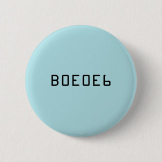 Powder Blue Solid Color with Hex Number B0E0E6 Pinback Button